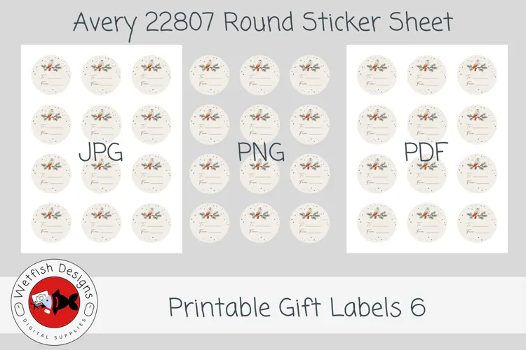 Christmas Printable Gift Labels 6