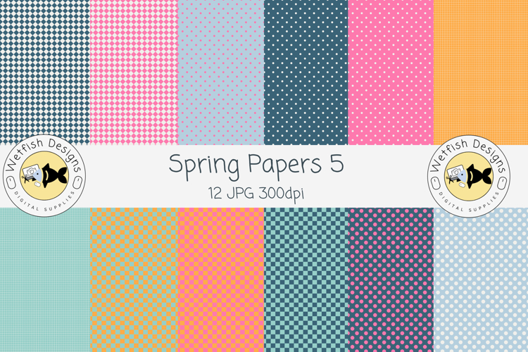 Easter Scrapbook Paper Image 2