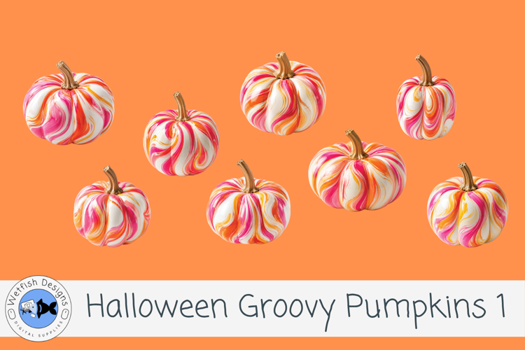 Halloween Groovy Pumpkins 1