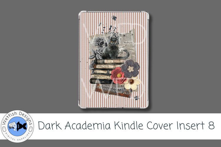 Dark Academia Kindle Cover Insert 8