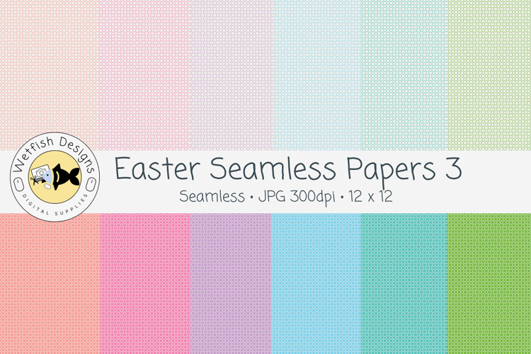 Easter Seamless Pattern Papers 3
