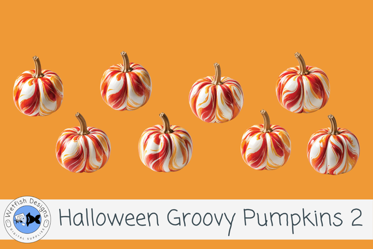 Halloween Groovy Pumpkins 2