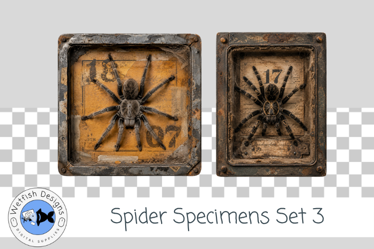 Halloween Spider Specimens 3