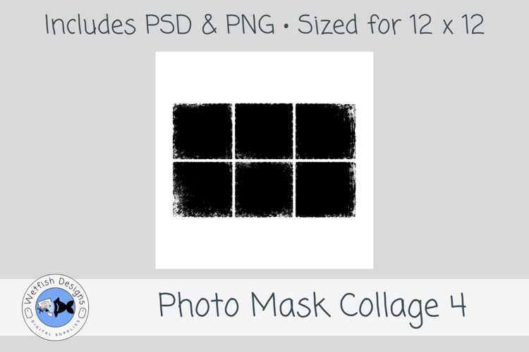 PSD Photo Mask Collage 4 example image 1