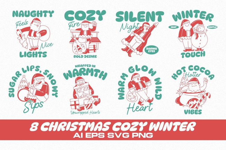 CHRISTMAS COZY WINTER DESIGNS BUNDLE