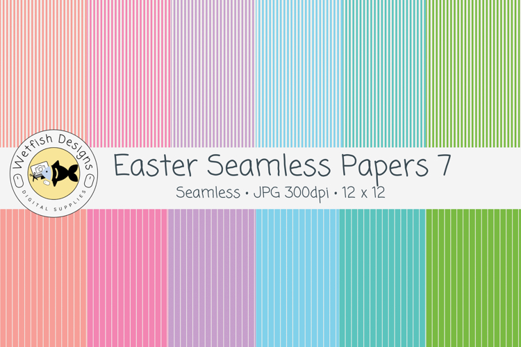 Easter Seamless Pattern Papers 7