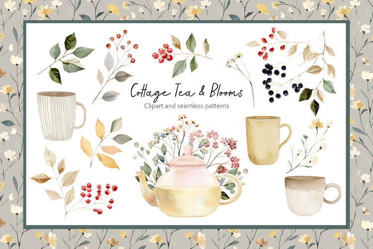 Cottage Tea & Blooms Collection