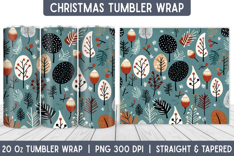 Christmas Tumbler Wrap Image 3