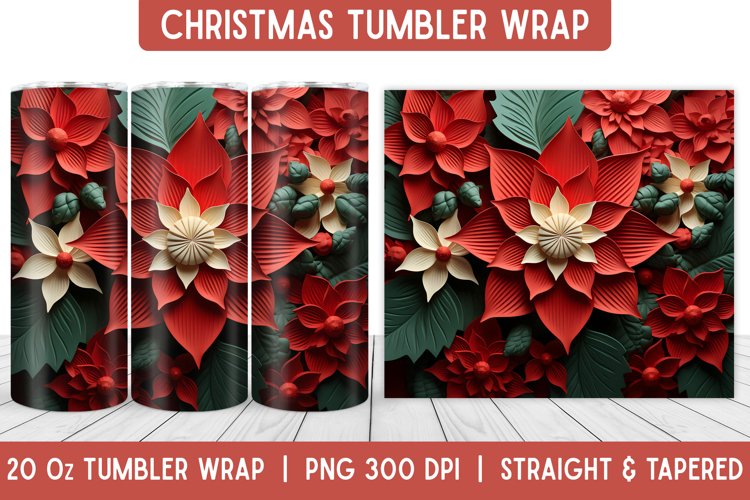 Christmas Tumbler Wrap | Christmas Sublimation | Tumbler