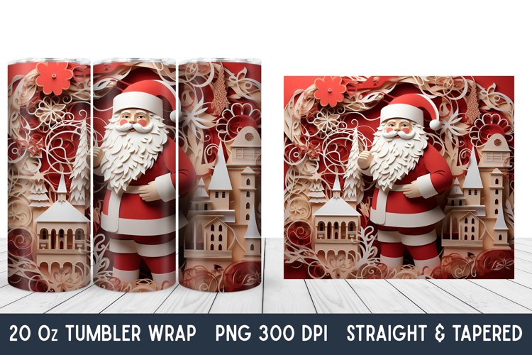 Christmas Tumbler Wrap Image 7