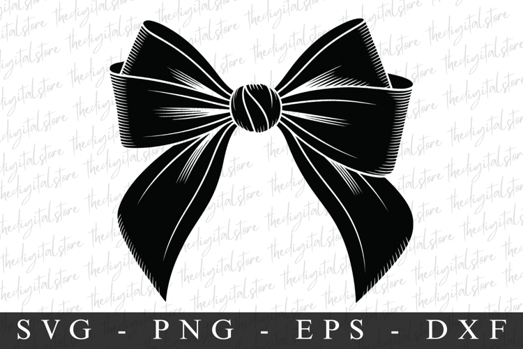 Ribbon Silhouette Image 23