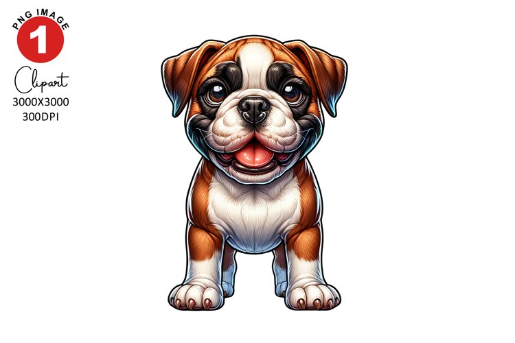 Bulldog Clipart Image 24