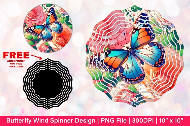 Butterfly Sublimation Designs Image 19