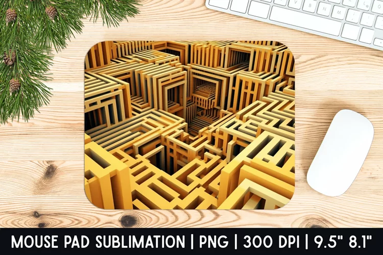 3D Mouse Pad Sublimation Designs | Mouse Pad Designs