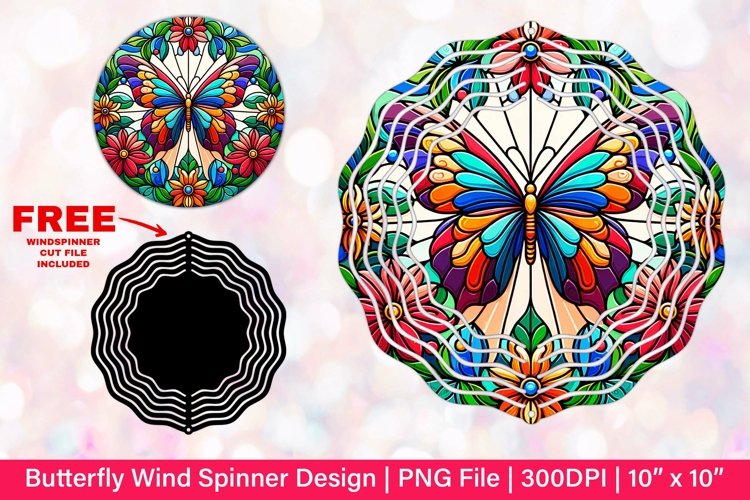 Butterfly Sublimation Designs Image 24