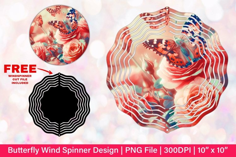 Butterfly Sublimation Designs Image 7