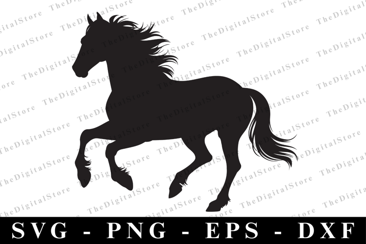 Horse Silhouette Image 20