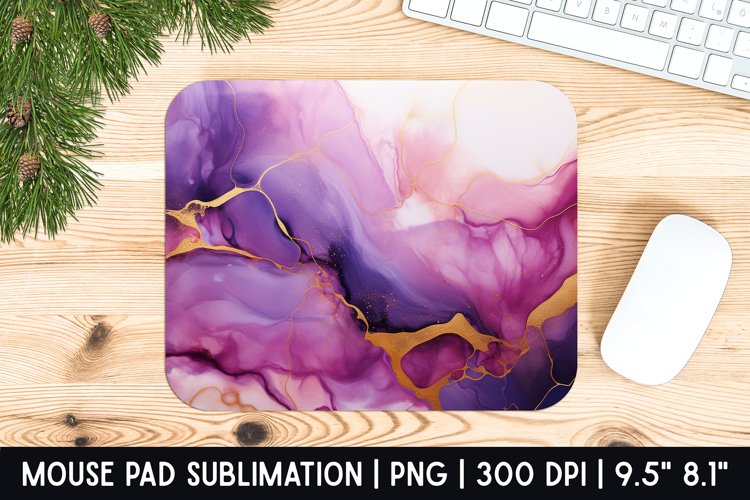 Marble Mouse Pad Sublimation Design | Mouse Pad Design