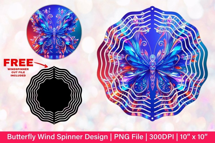 Butterfly Sublimation Designs Image 8