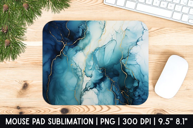 Marble Mouse Pad Sublimation Design | Mouse Pad Design