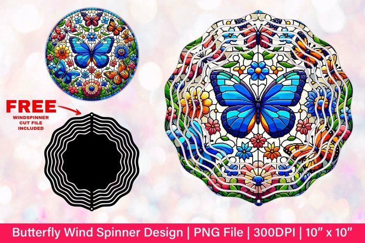 Butterfly Sublimation Designs Image 13