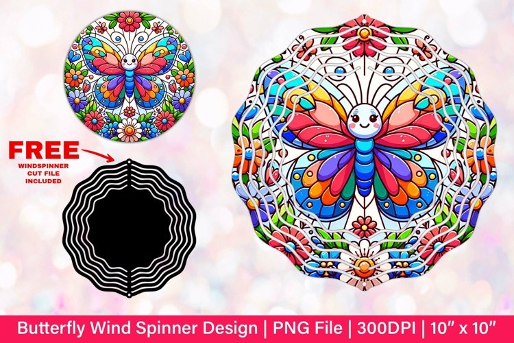 Butterfly Sublimation Designs Image 17