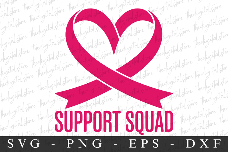 Support Squad PNG | Breast Cancer Awareness Png