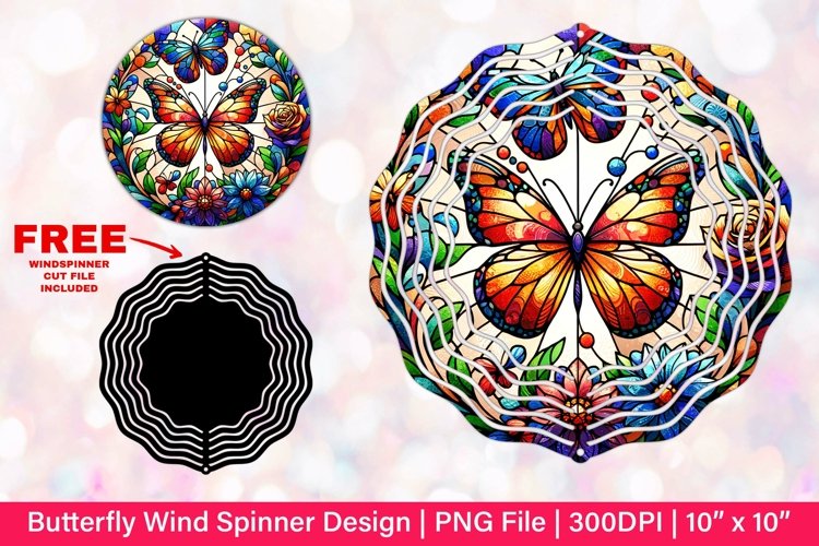 Butterfly Sublimation Designs Image 3