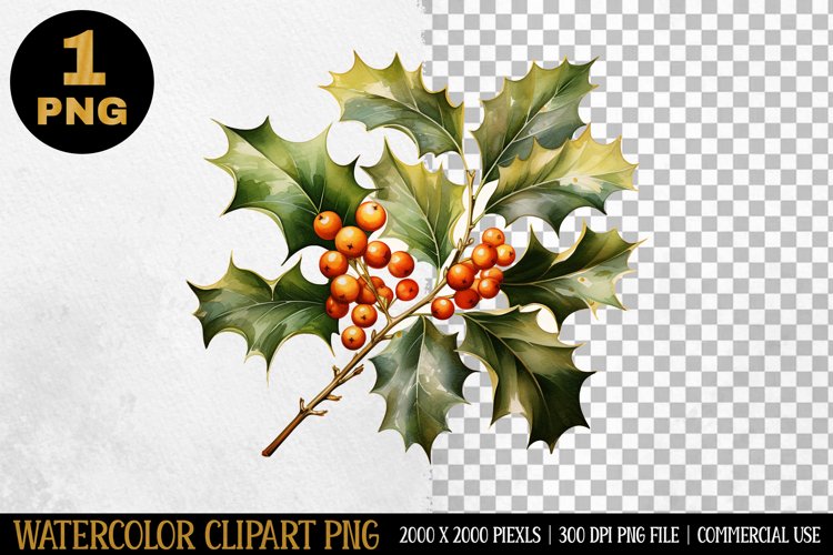 Watercolor Clipart | Sublimation Designs | PNG