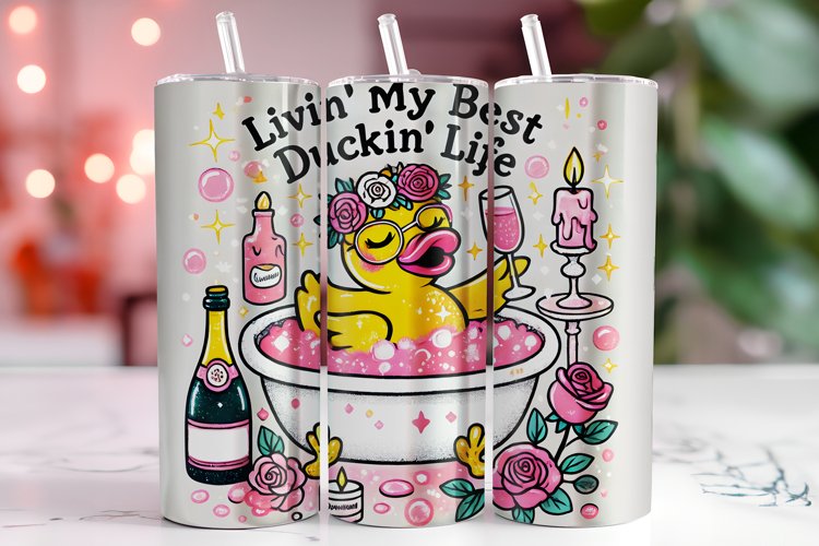 Duckin Life 20oz Tumbler Wrap Sublimation