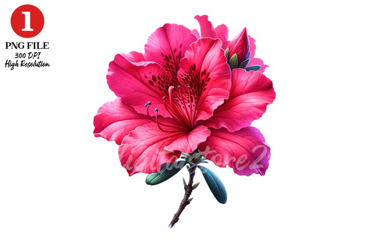 Pink Flowers Clipart Image 19