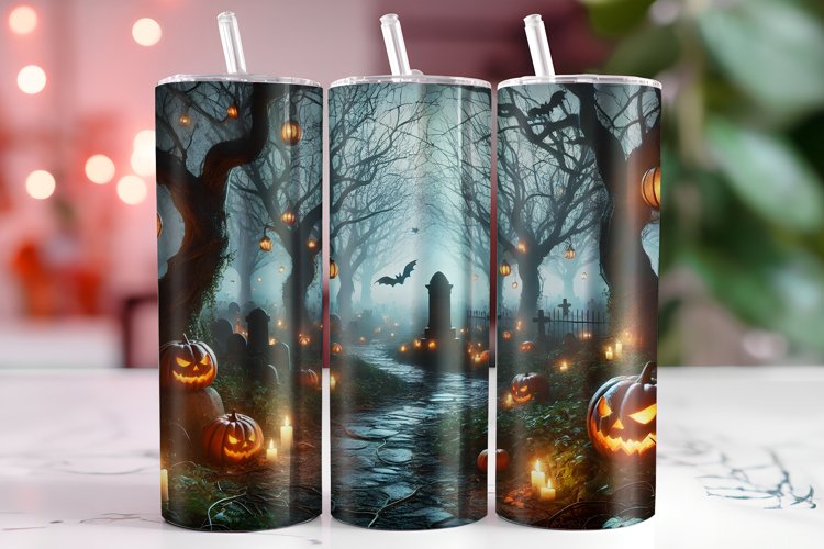 Halloween 20oz Tumbler Wrap Sublimation