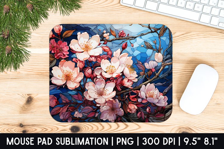 Flower Mouse Pad Sublimation Designs | Mouse Pad Designs