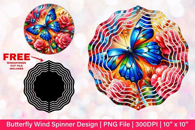 Butterfly Sublimation Designs Image 11