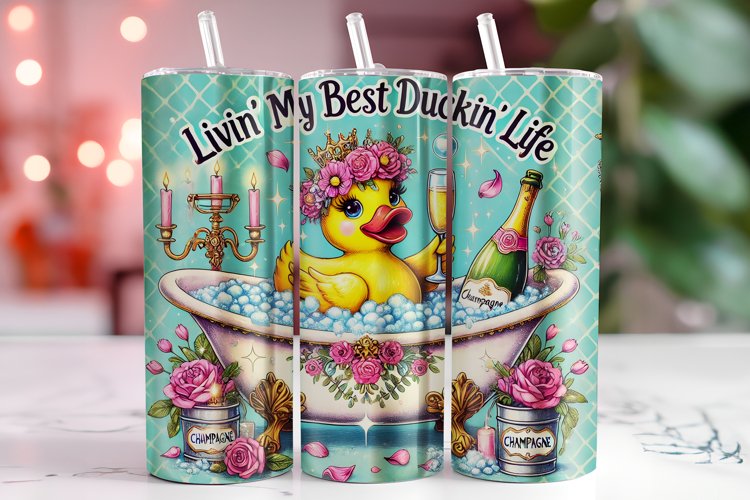 Duckin Life 20oz Tumbler Wrap Sublimation