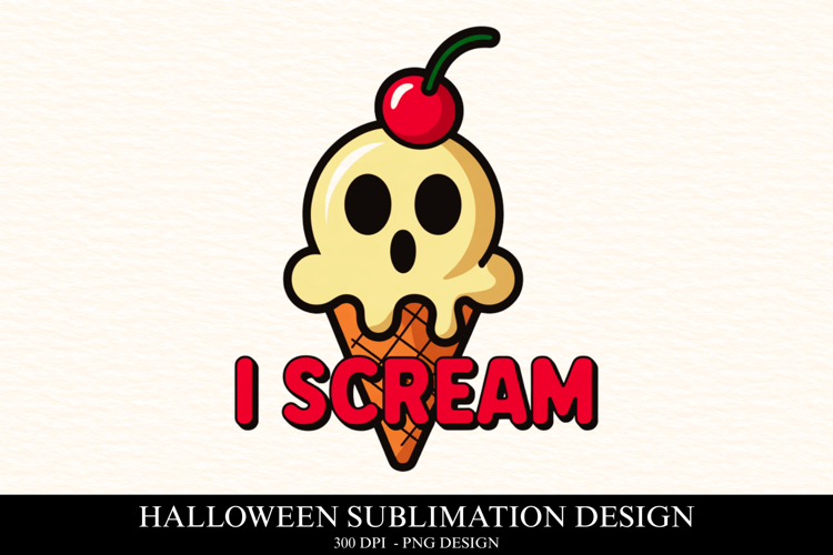 I screm Clipart PNG | Spooky Season Png