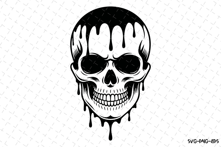 Cute Skull Svg Image 12