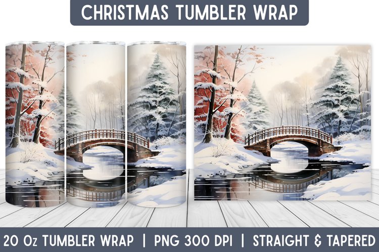 Christmas Tumbler Wrap Image 3
