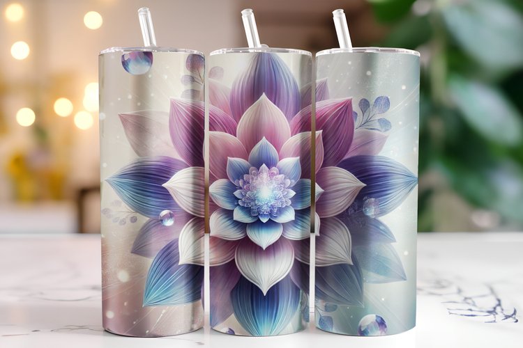 Flowers Tumbler Wrap | Sublimation | Tumblers