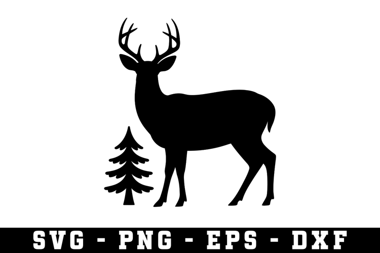 Deer Svg | Forest Svg | Svg Cut File