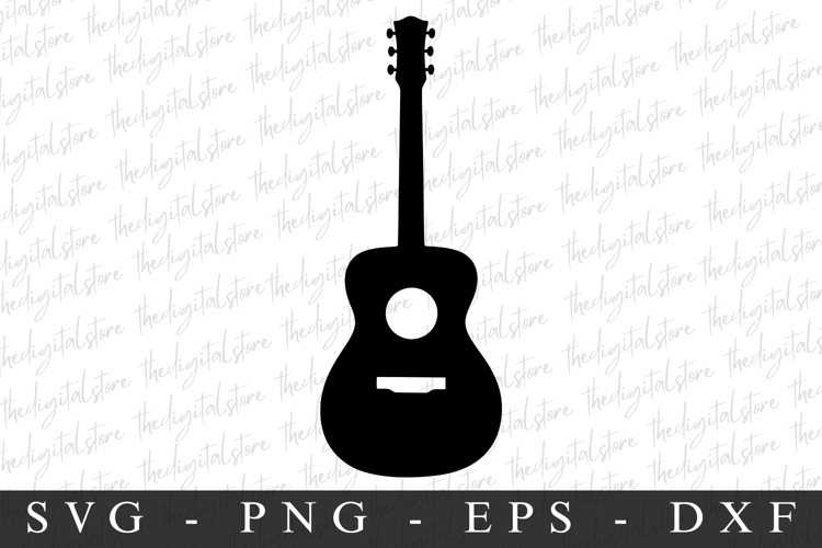 Guitar Silhouette Image 17