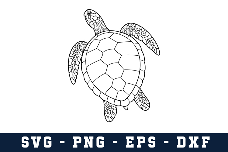 Turtle Silhouette Image 3