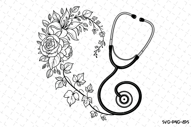 Cricut Stethoscope Svg Image 6