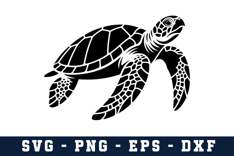 Turtle Svg Design | Svg Cut Files | Digital Download