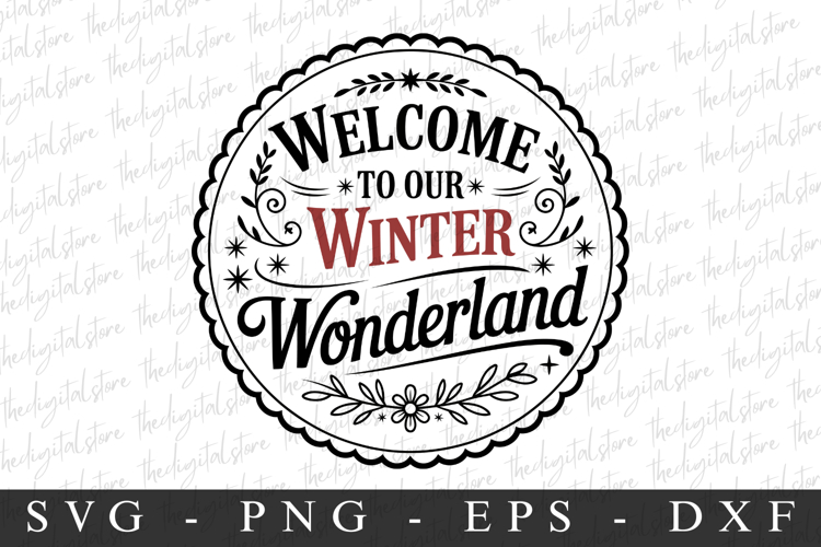 Welcome to Our Winter Clipart PNG | Christmas Png