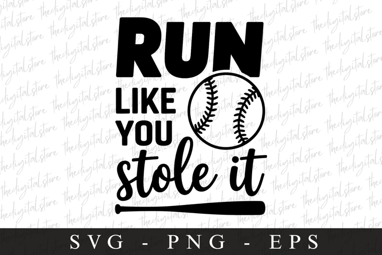 Cute Baseball Svg Image 11