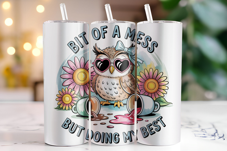 Bit of a mess but doing my best Tumbler Wrap | Sublimation