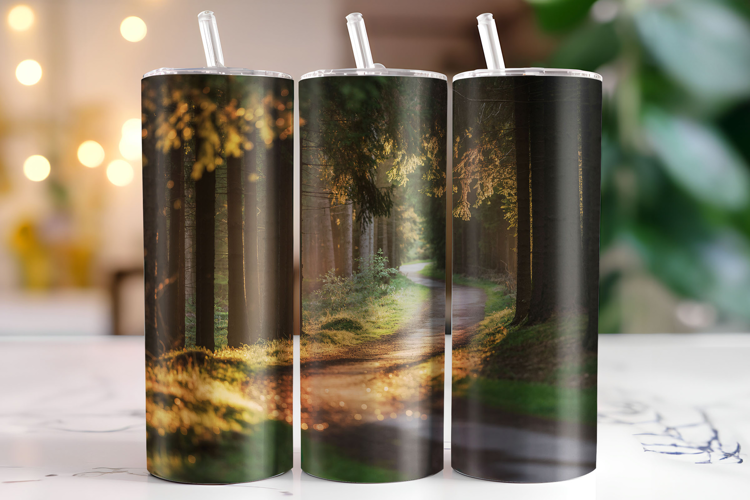 Forest Tumbler Wrap | Sublimation | Tumblers
