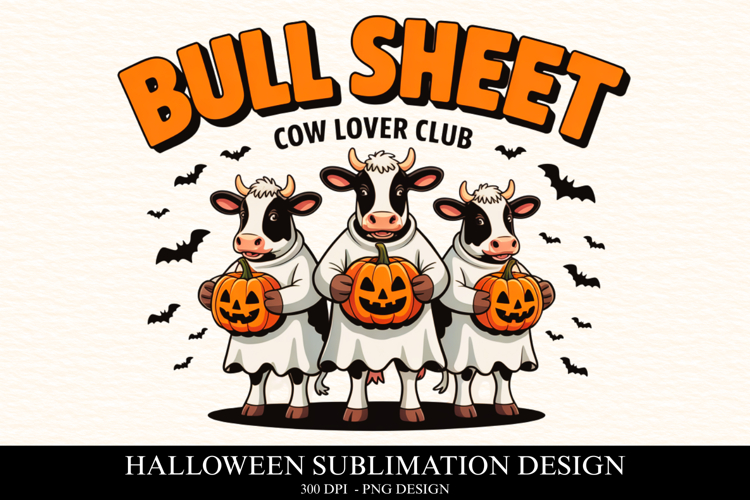 Bull sheet Clipart PNG | Spooky Season Png