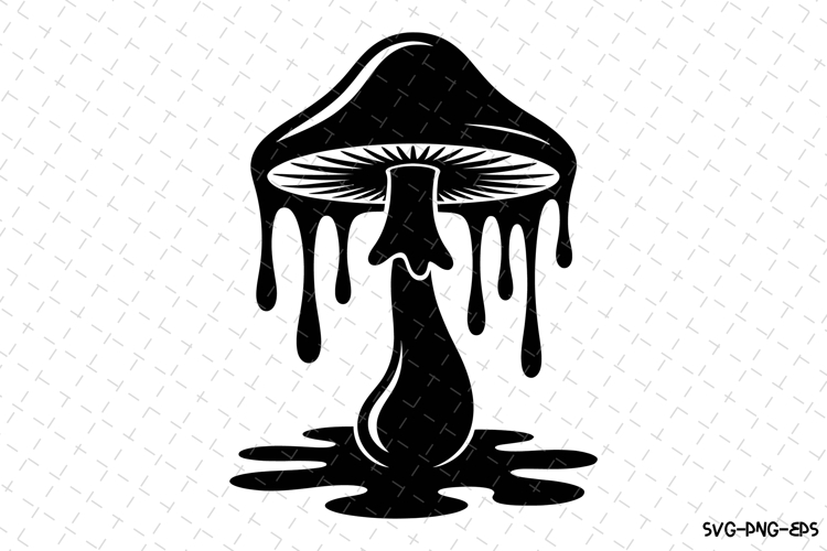 Mushroom Svg Design | Svg Cut Files | Digital Download
